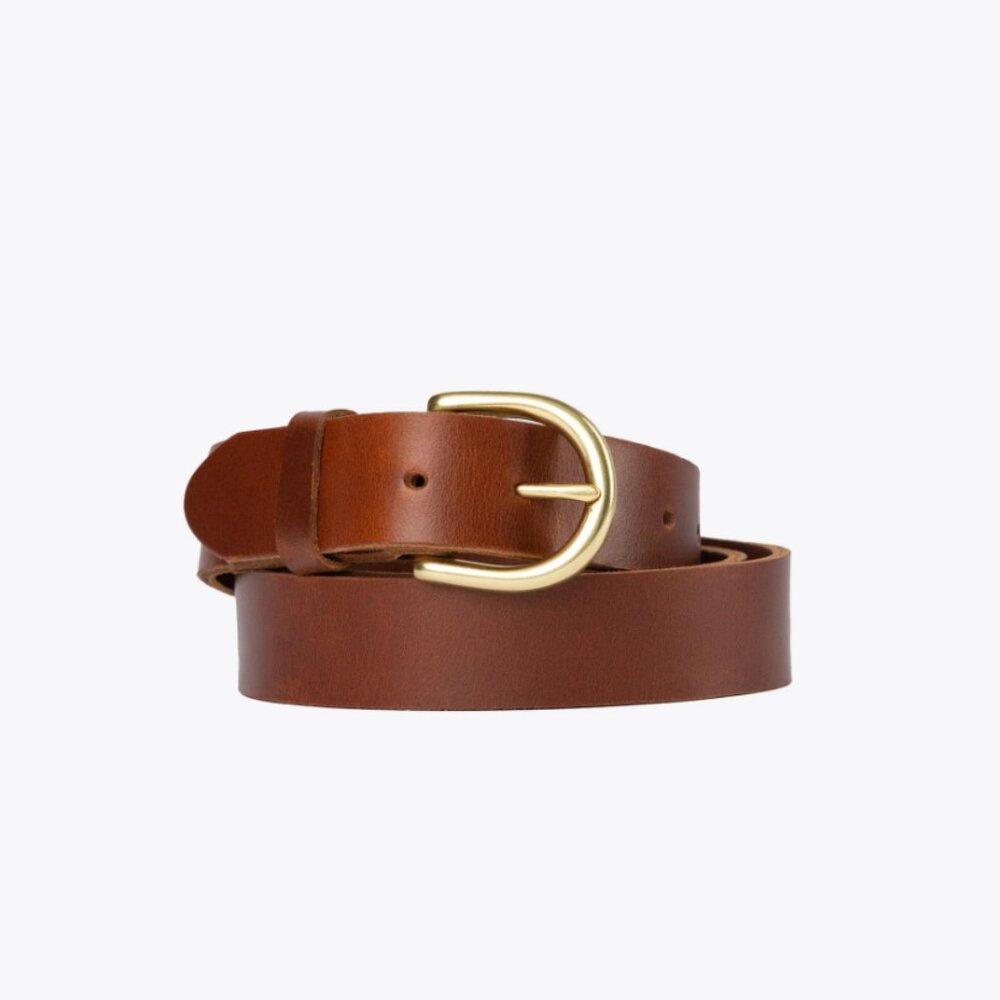 NWT - Nisolo Noemi Belt in Brandy XS